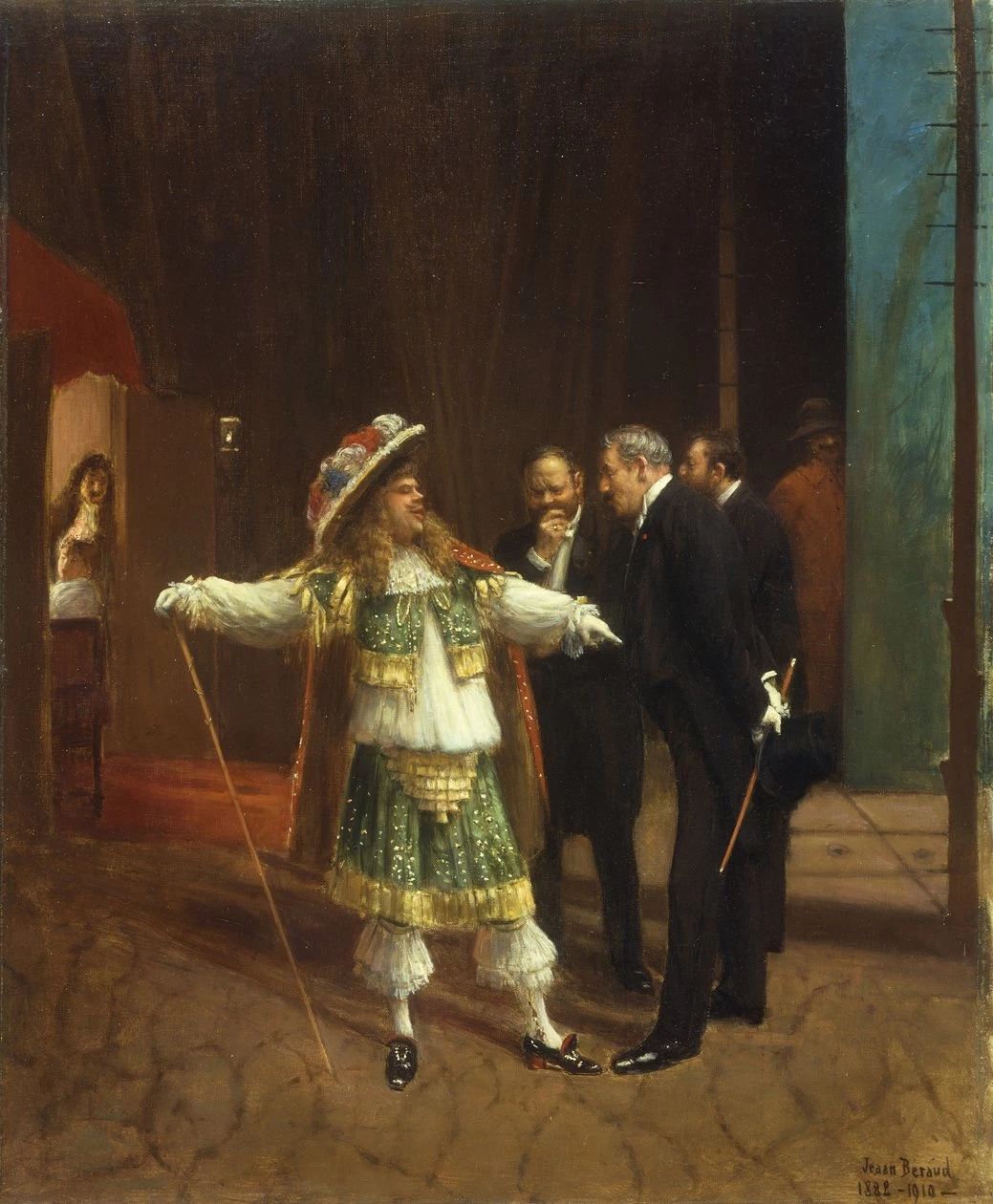 Coquelin il Vecchio in Il borghese gentiluomo di Molière, 1882